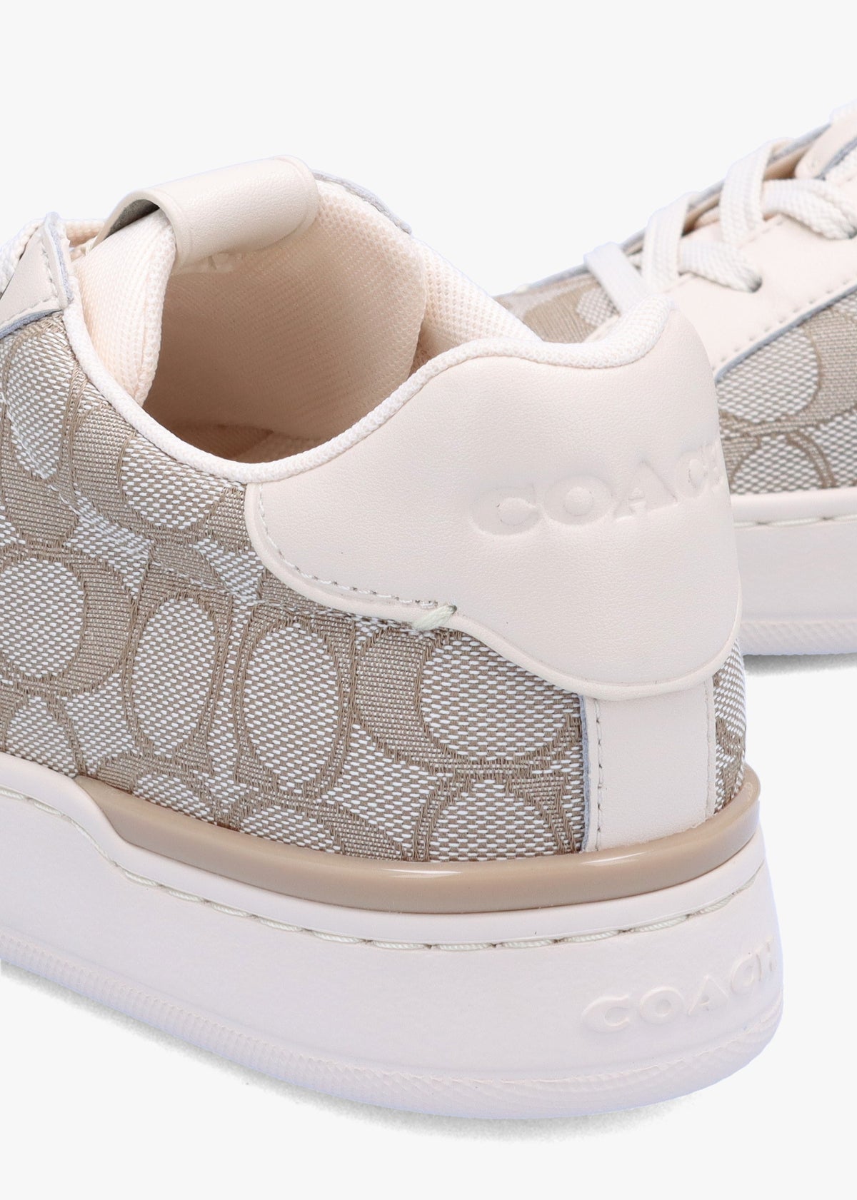 Lowline Stone Chalk Jacquard Low Top Trainers