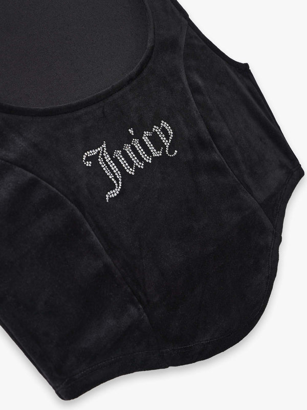 Juicy Camina Diamonte Corset Top
