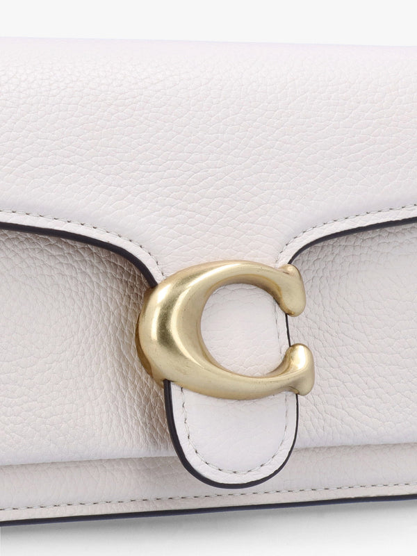 Tabby 20 Chalk Leather Shoulder Bag