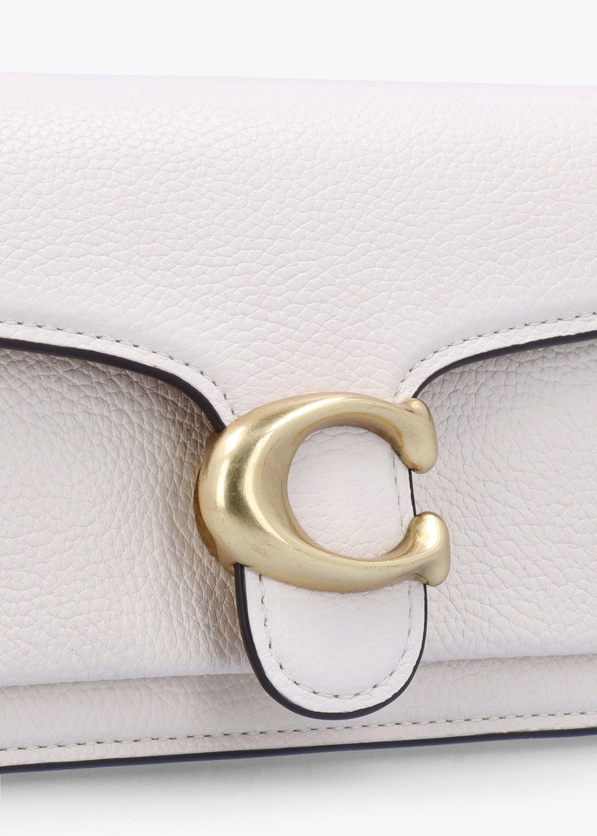 Tabby 20 Chalk Leather Shoulder Bag