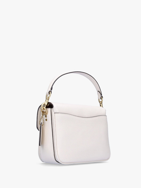 Cassie 19 Chalk Leather Cross-Body Bag