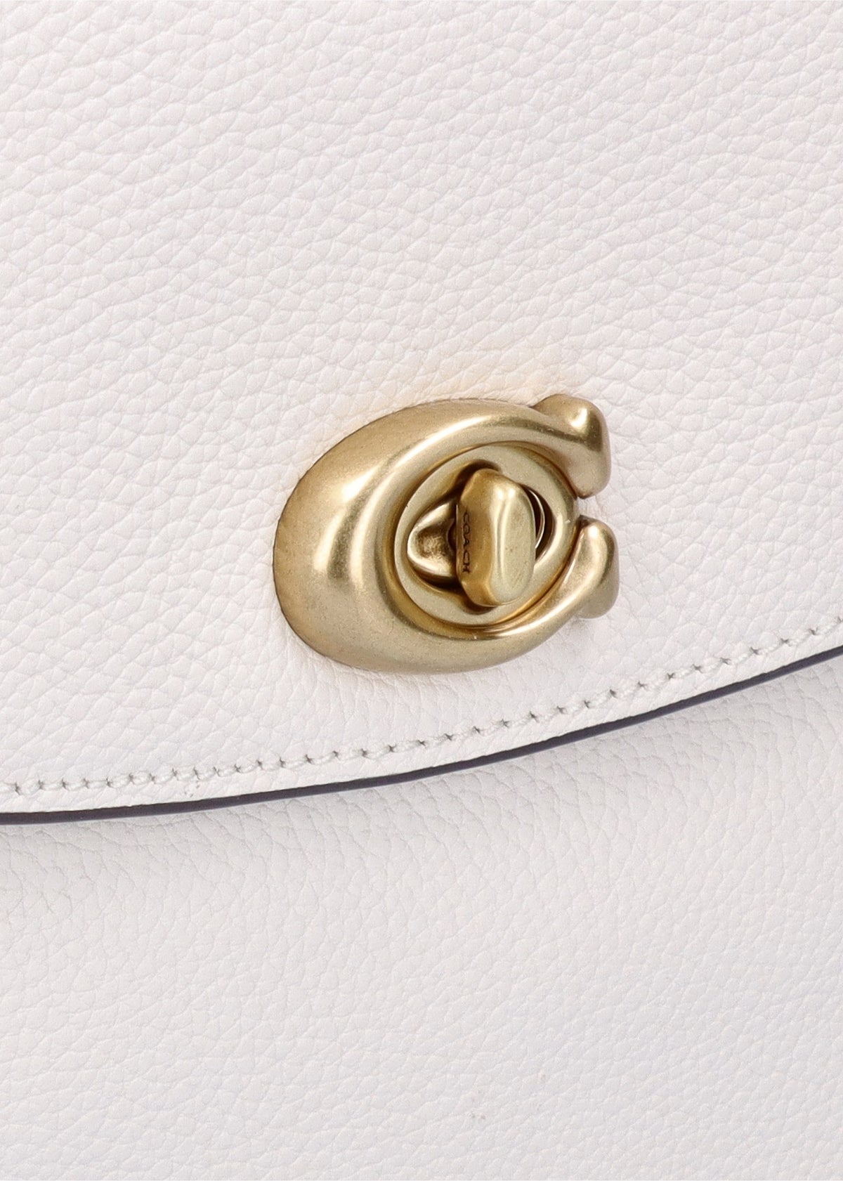 Cassie 19 Chalk Leather Cross-Body Bag