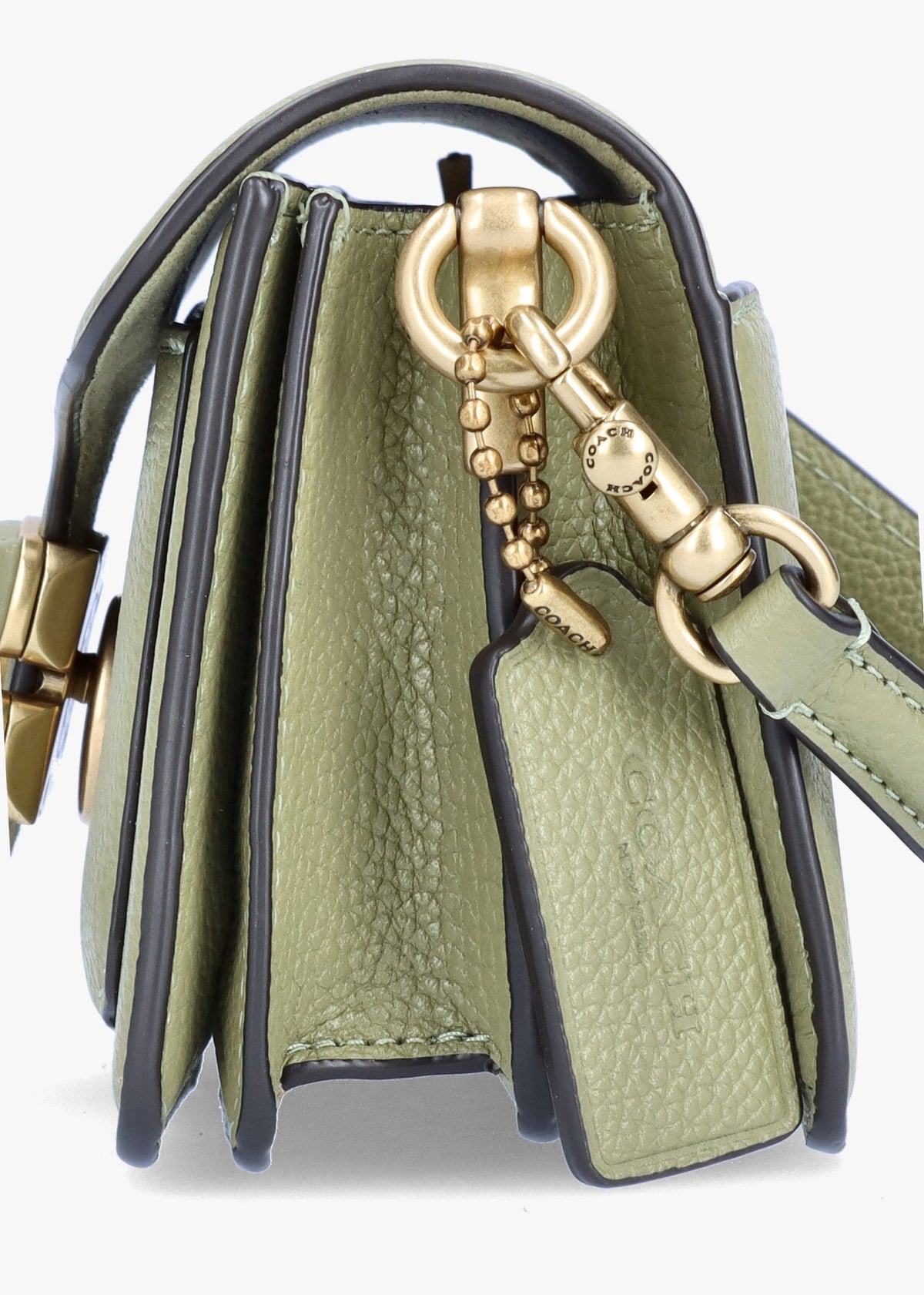 Tabby 20 Moss Leather Shoulder Bag