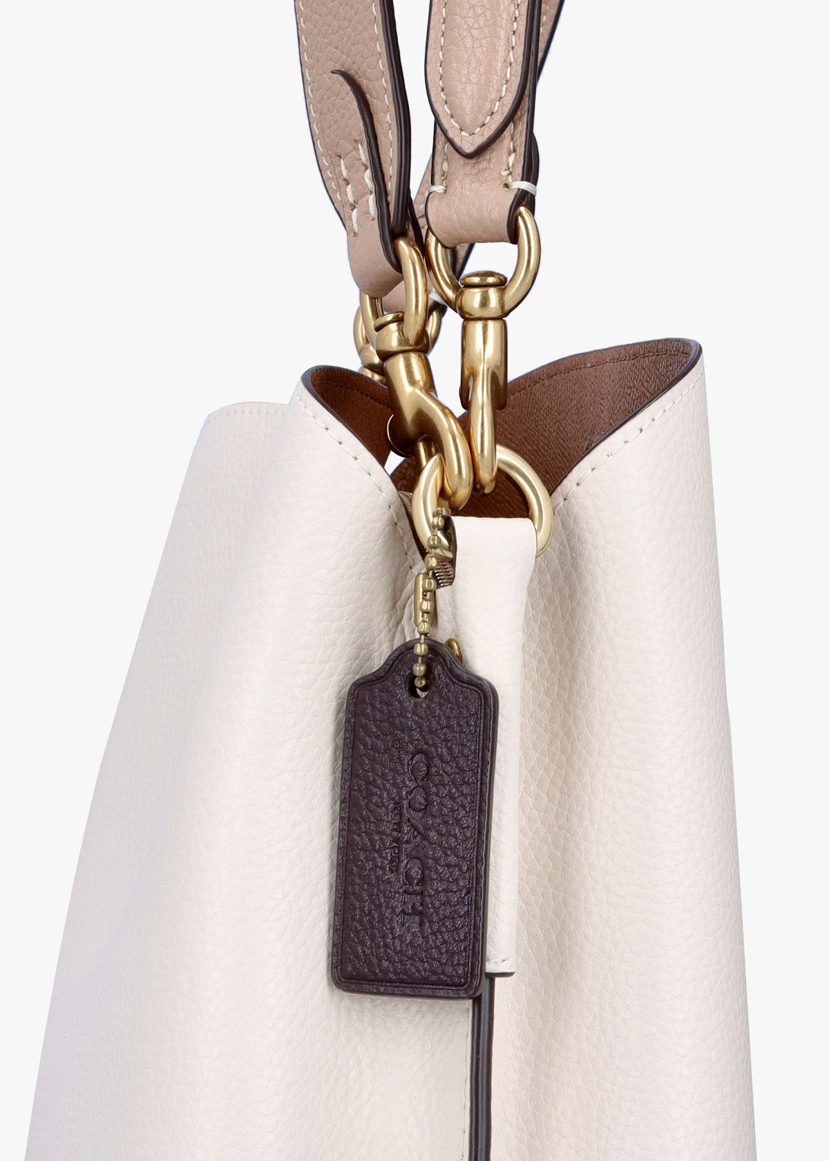 Willow Chalk Multi Leather Colourblock Shoulder Bag