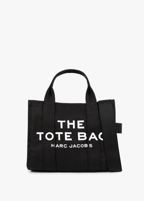 The Small Black Canvas Tote Bag