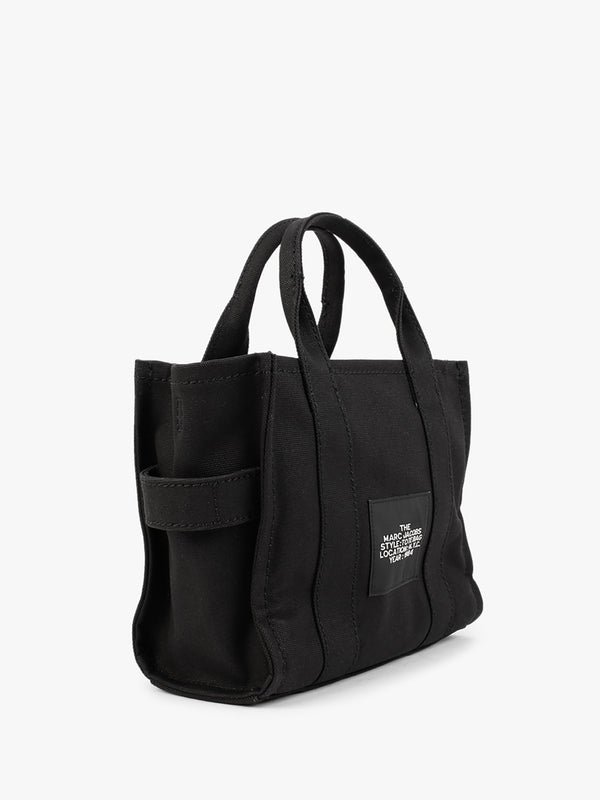 The Small Black Canvas Tote Bag