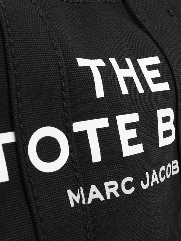 The Small Black Canvas Tote Bag