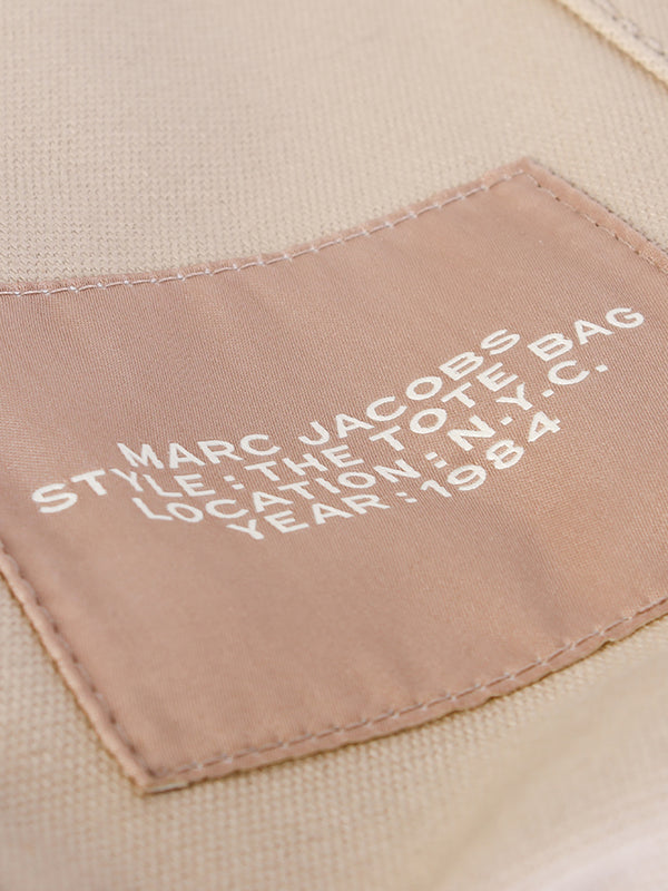 The Large Beige Canvas Tote Bag