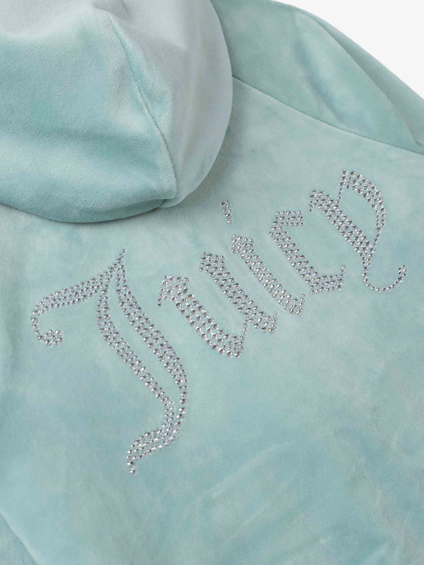 Juicy Madison Hoodie With Diamonte