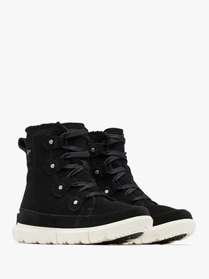 Explorer Next Joan Black Fawn Suede Ankle Boots