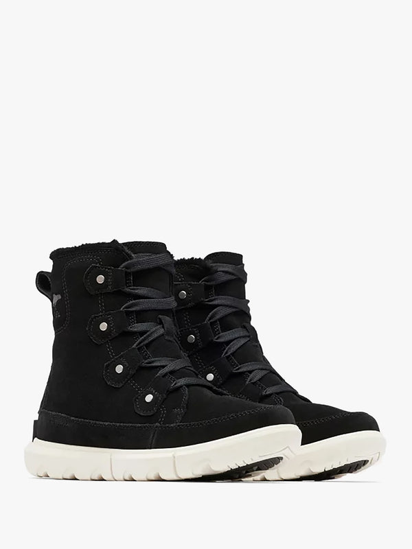 Explorer Next Joan Black Fawn Suede Ankle Boots