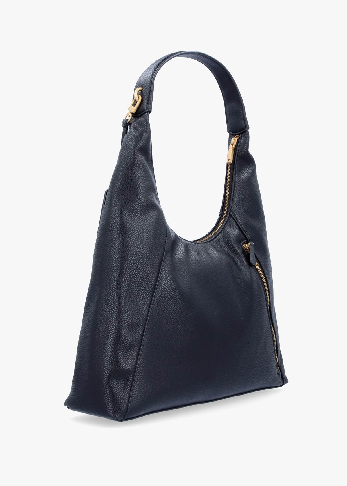 Large Laryn Black Hobo Bag
