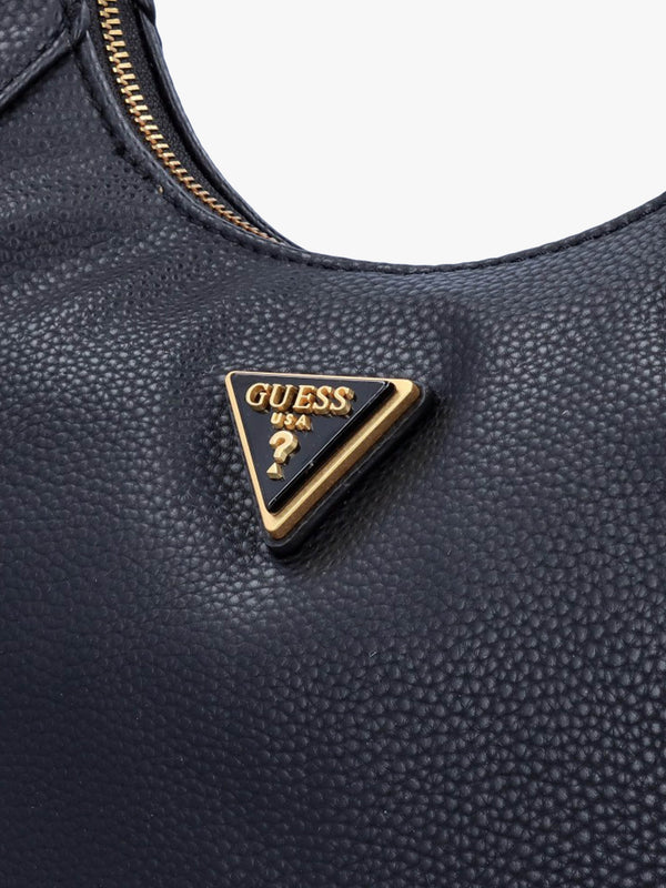 Large Laryn Black Hobo Bag