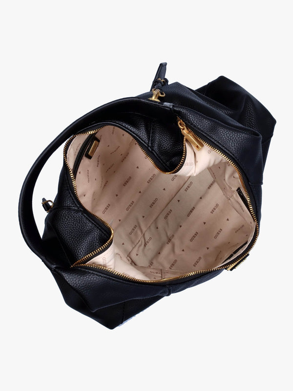 Large Laryn Black Hobo Bag