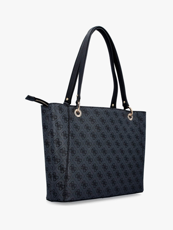 Noelle Coal Logo Tote Bag