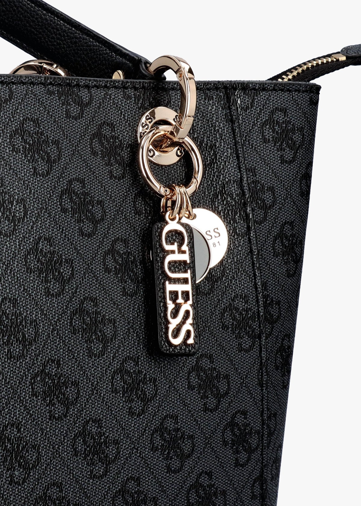Noelle Coal Logo Tote Bag