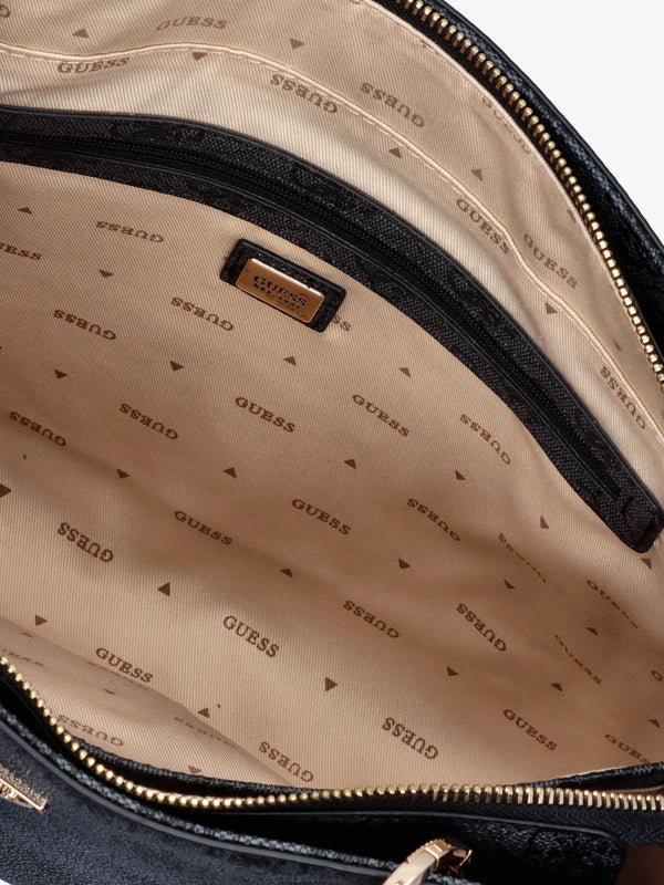 Noelle Coal Logo Tote Bag