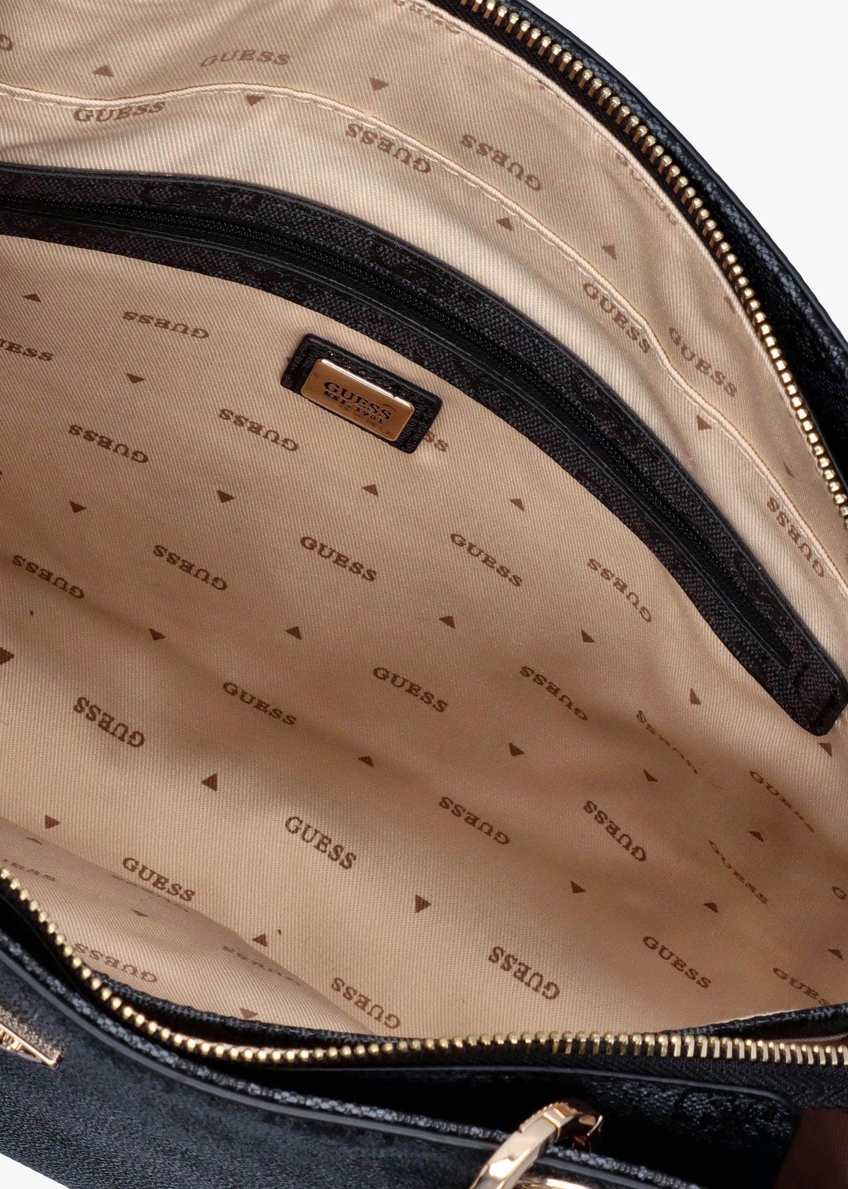 Noelle Coal Logo Tote Bag