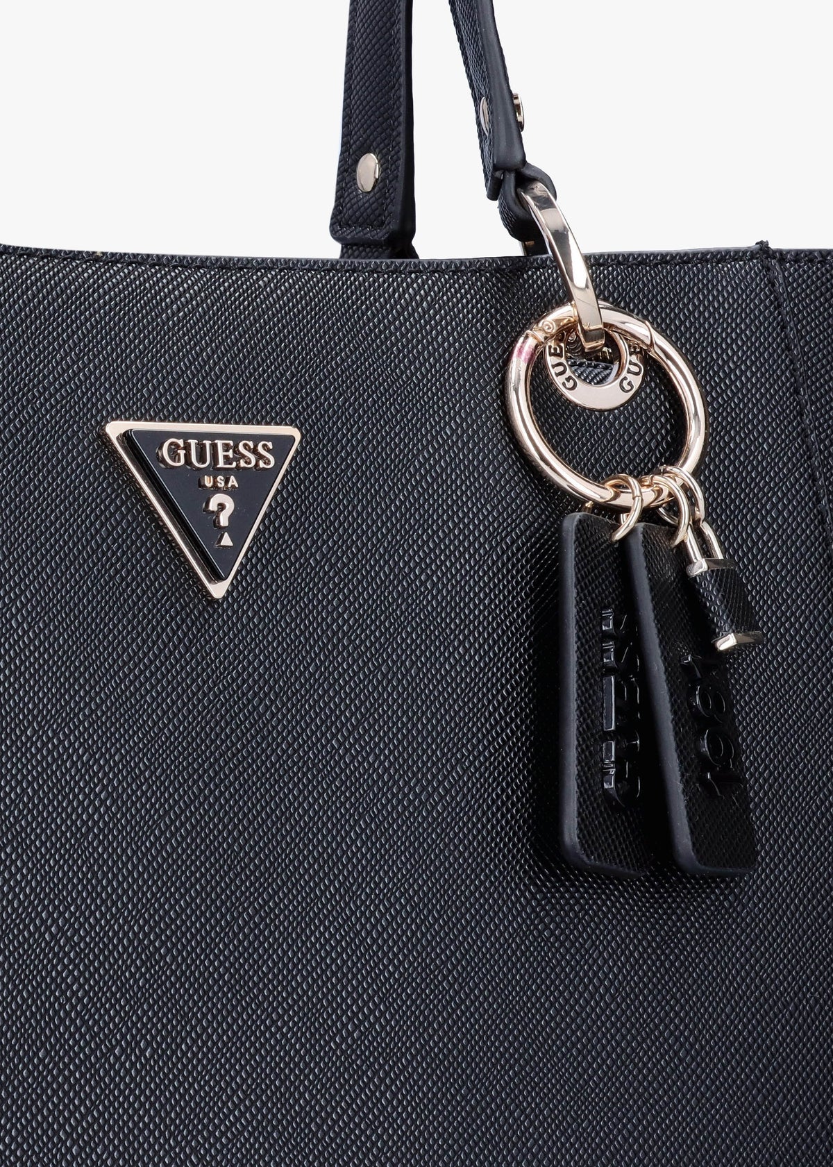 Noelle Black Tote Bag