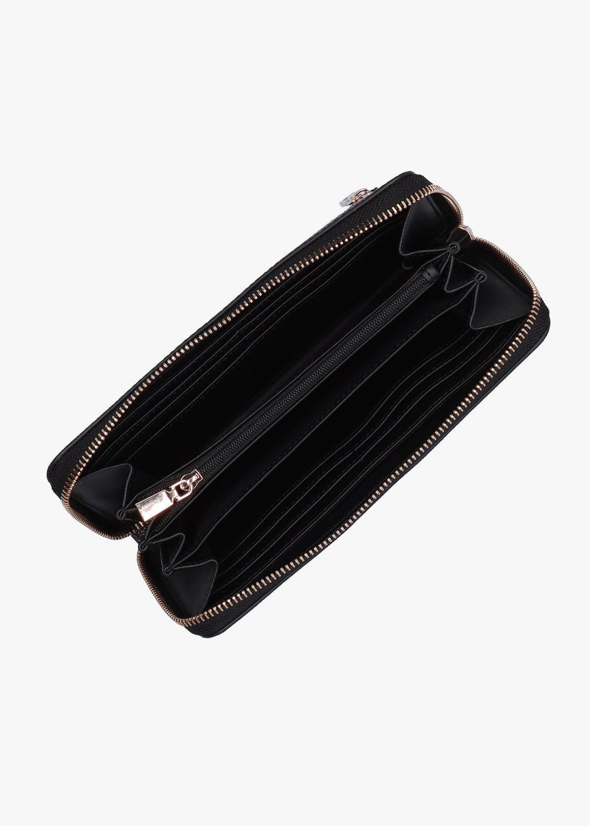 Large Laurel Coal Logo Zip Around Wallet
