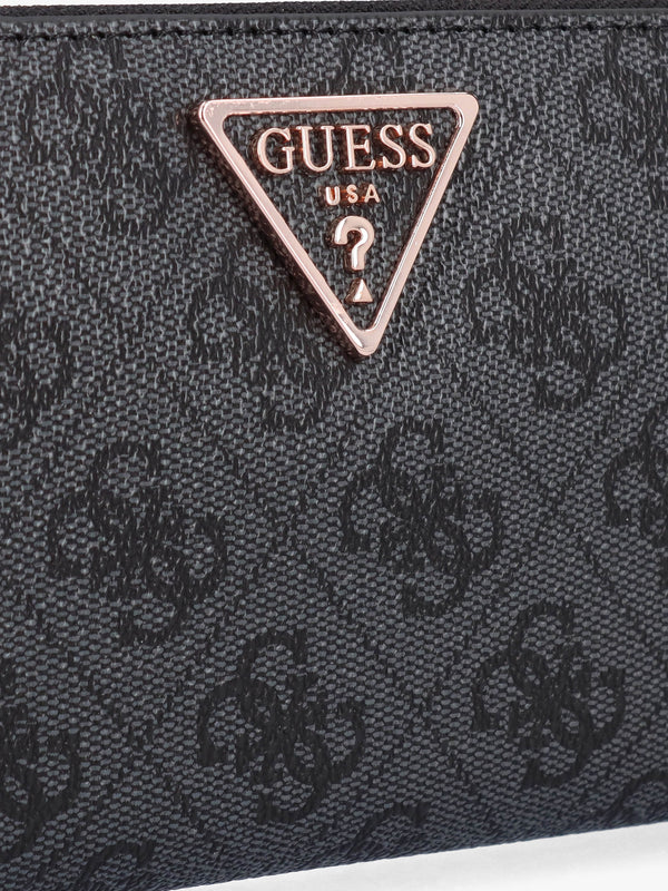 Large Laurel Coal Logo Zip Around Wallet