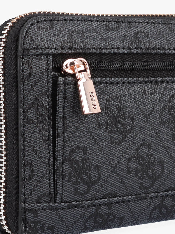 Large Laurel Coal Logo Zip Around Wallet
