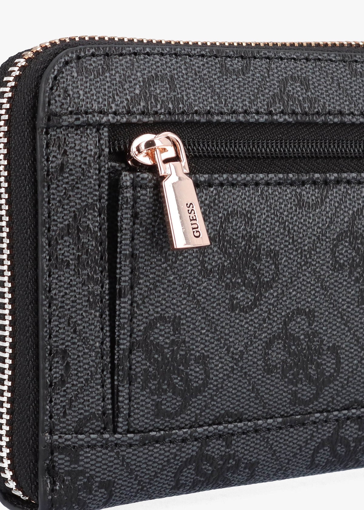 Large Laurel Coal Logo Zip Around Wallet