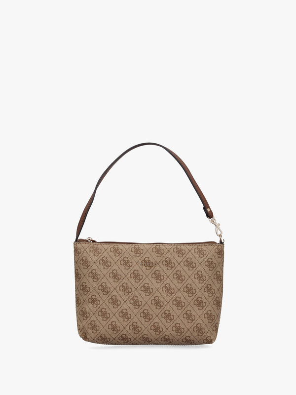 Large Power Play Latte Logo Tech Tote Bag