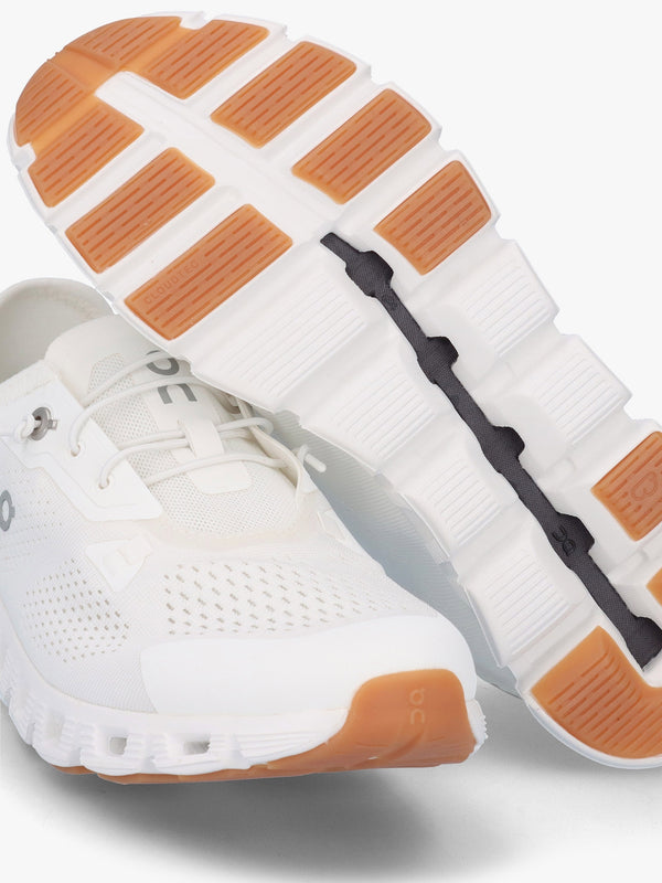 Cloud 5 Coast Undyed-White White Trainers