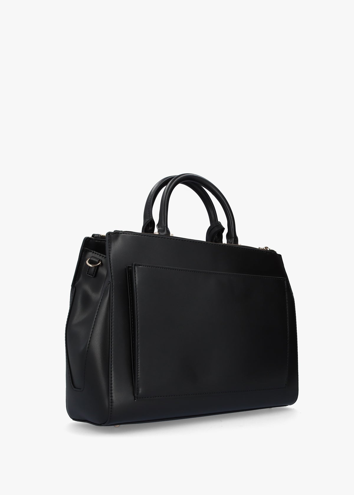 Nelka Status Black Satchel Bag