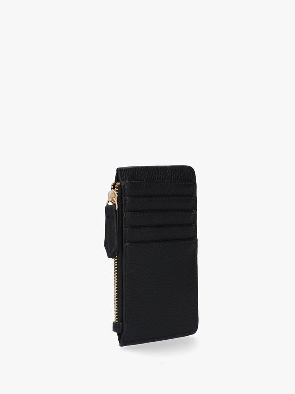 Brixton Nero Zip Card Case