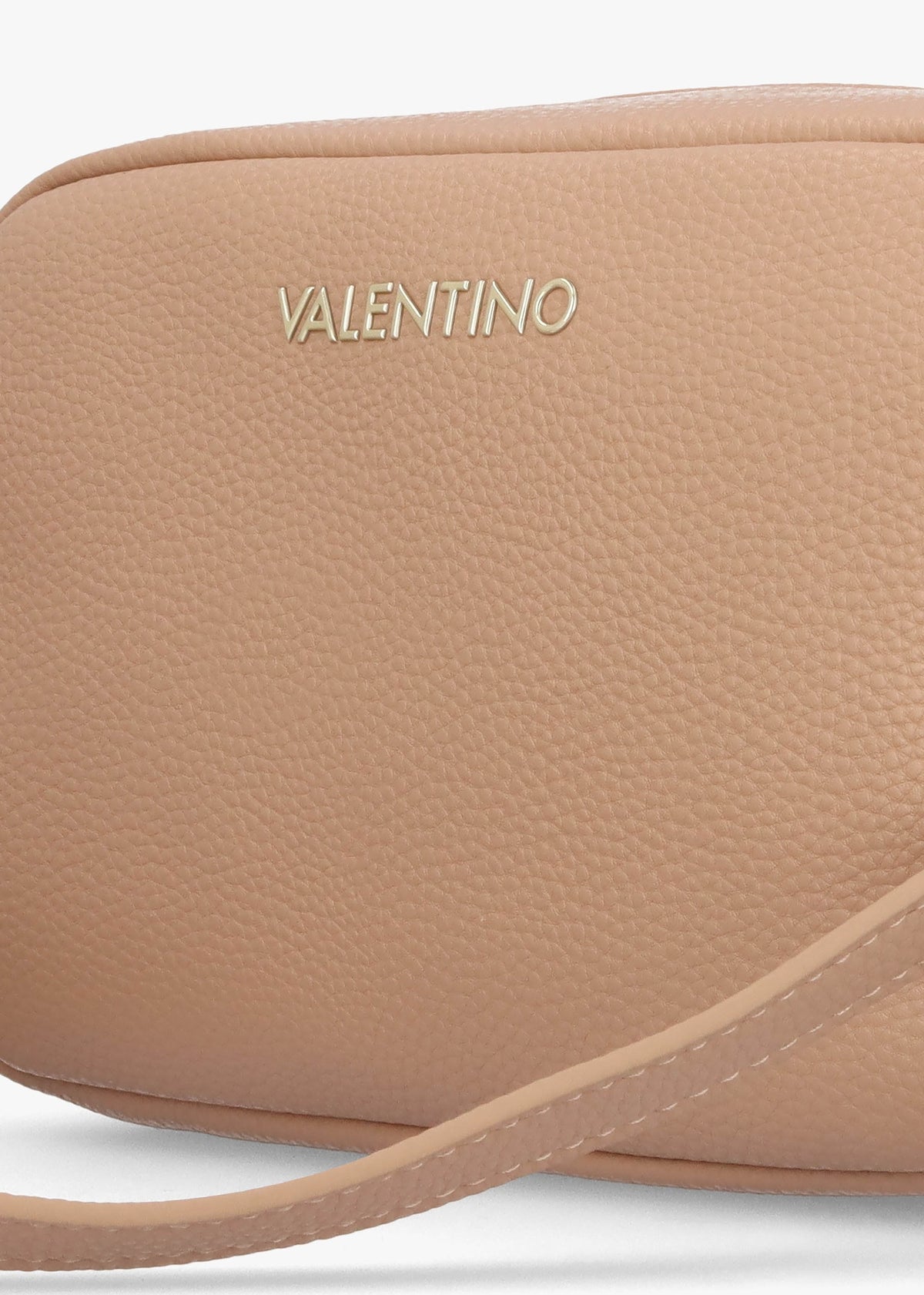 Brixton Beige Pebbled Camera Bag