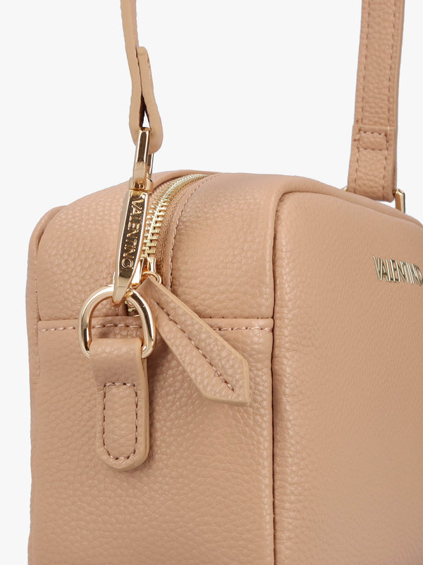 Brixton Beige Pebbled Camera Bag