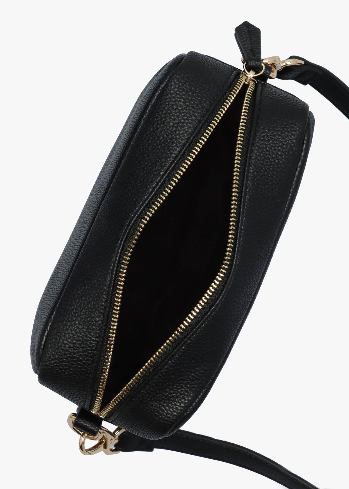 Brixton Nero Pebbled Camera Bag