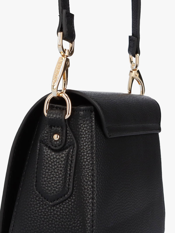 Brixton Flapover Nero Cross-Body Bag