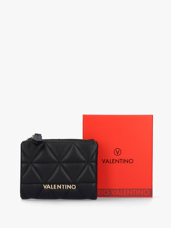 Carnaby Nero Triangle Quilted Nero Wallet
