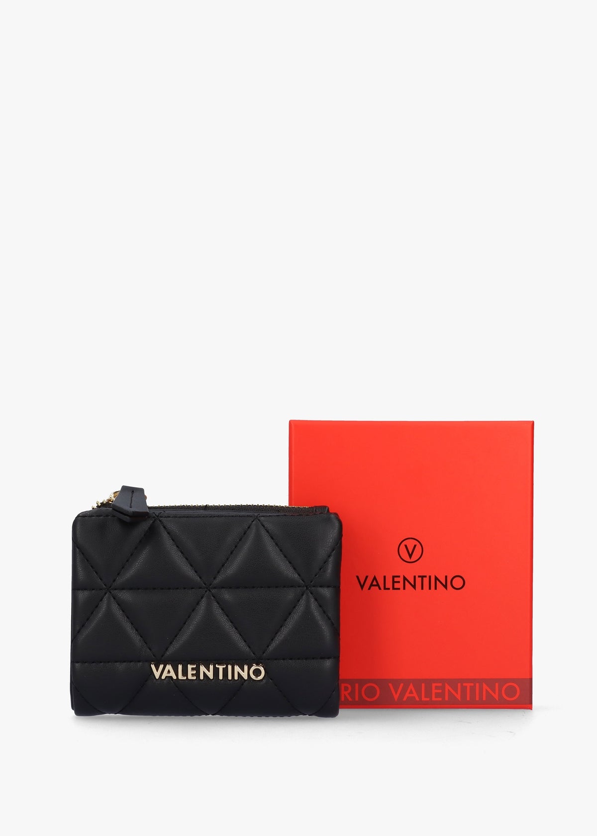 Carnaby Nero Triangle Quilted Nero Wallet