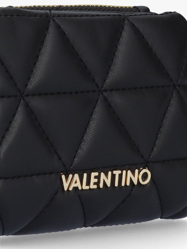 Carnaby Nero Triangle Quilted Nero Wallet
