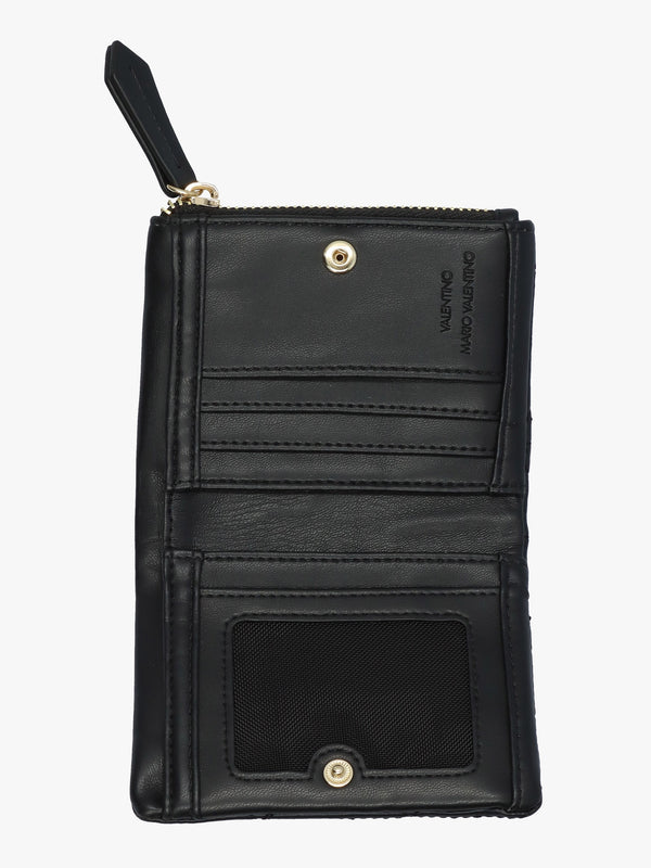 Carnaby Nero Triangle Quilted Nero Wallet