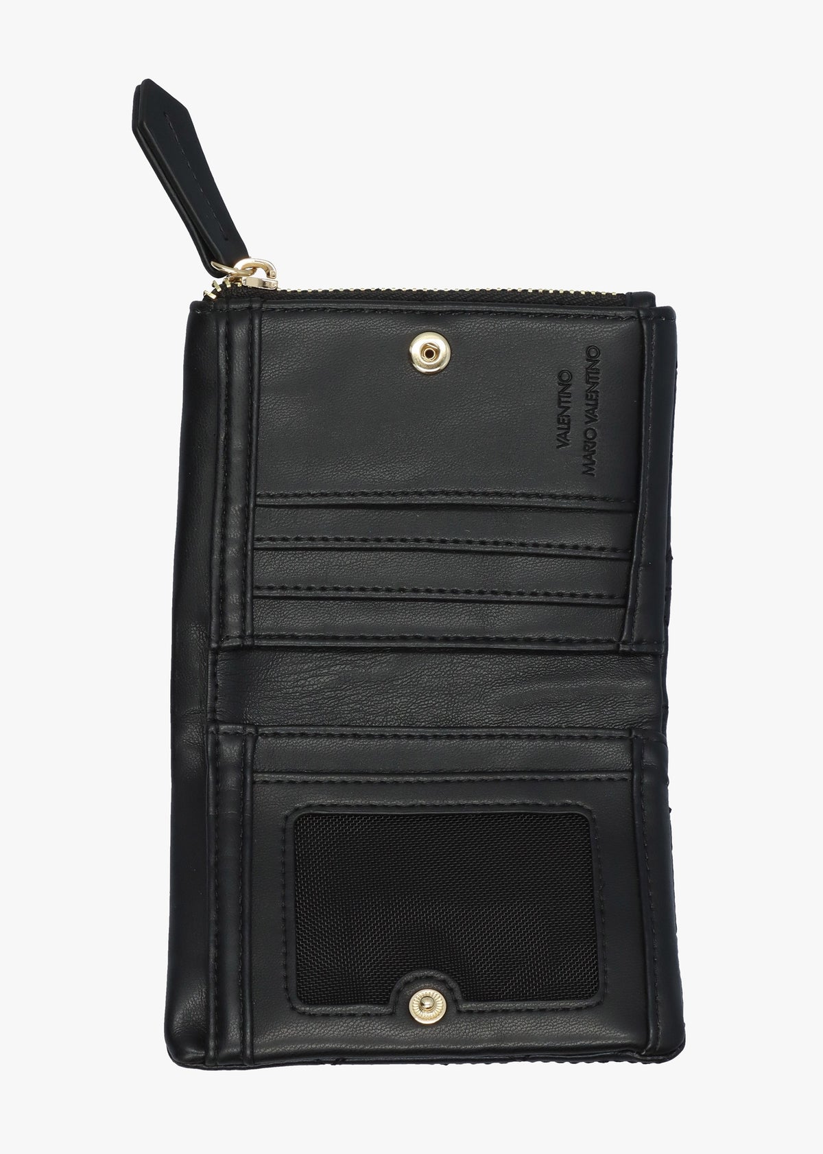 Carnaby Nero Triangle Quilted Nero Wallet
