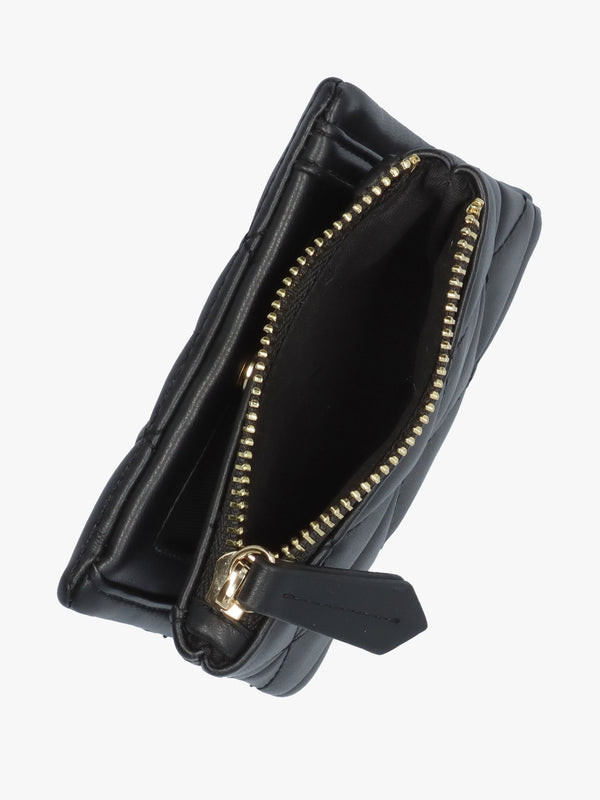 Carnaby Nero Triangle Quilted Nero Wallet