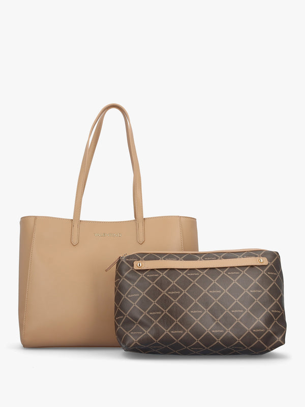 Donuts Beige Tote Bag