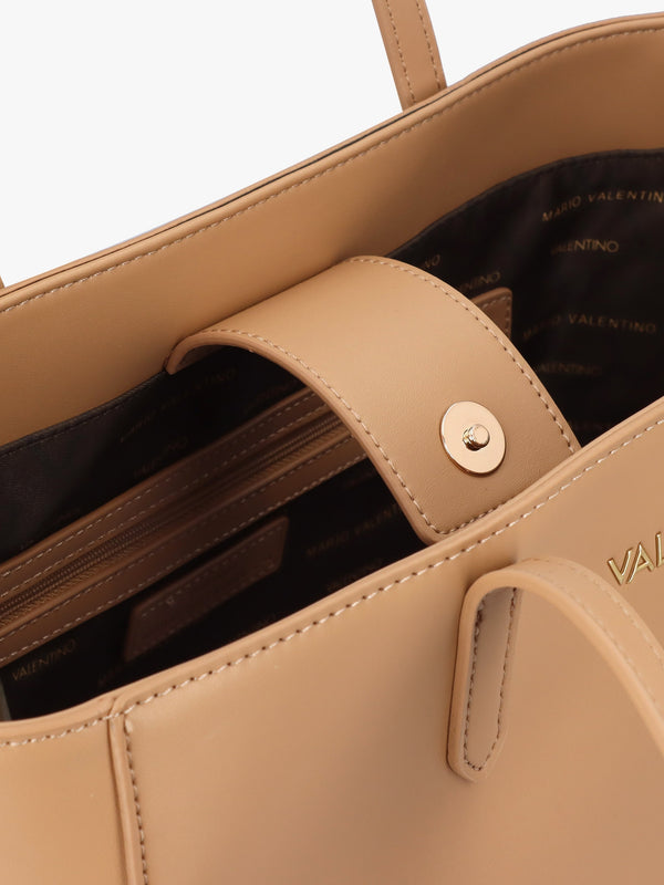 Donuts Beige Tote Bag