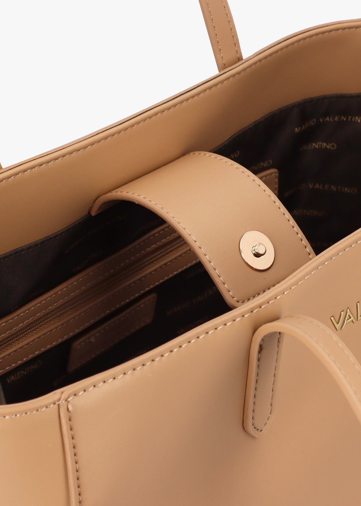 Donuts Beige Tote Bag