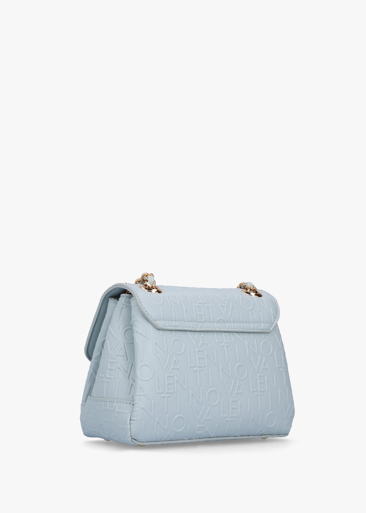 Relax Embossed Logo Polvere Flapover Shoulder Bag