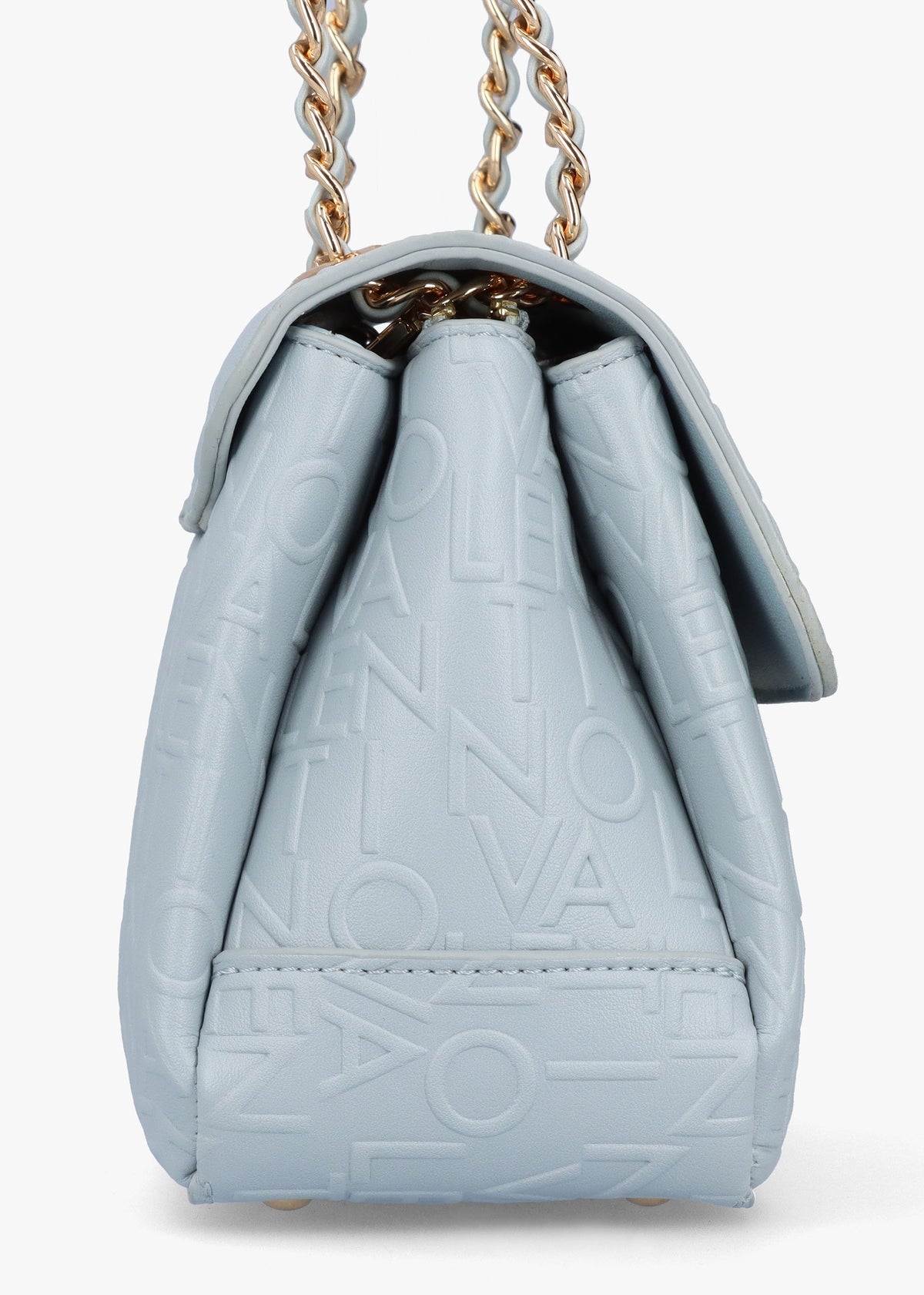 Relax Embossed Logo Polvere Flapover Shoulder Bag