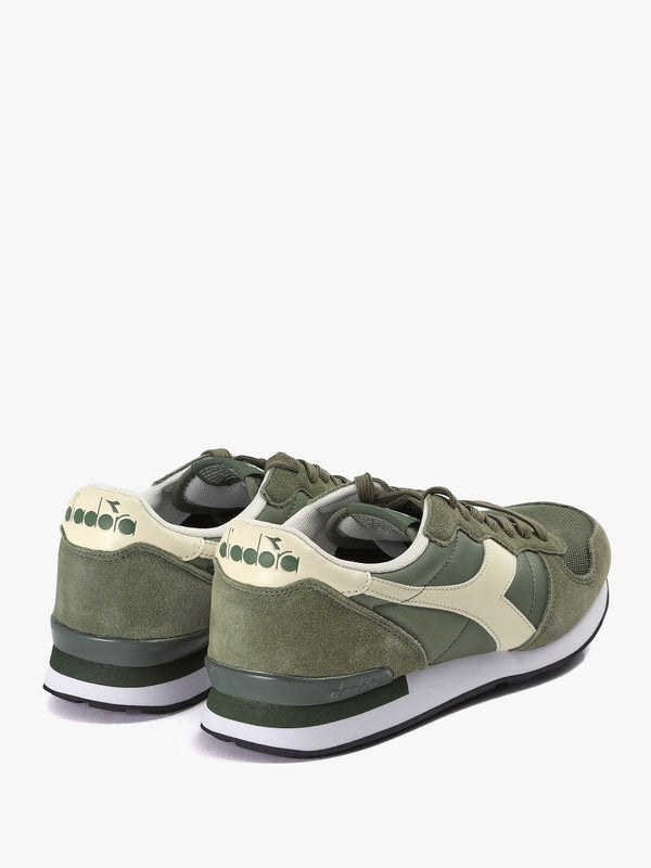 Camaro Olivine Whisper White Retro Trainers