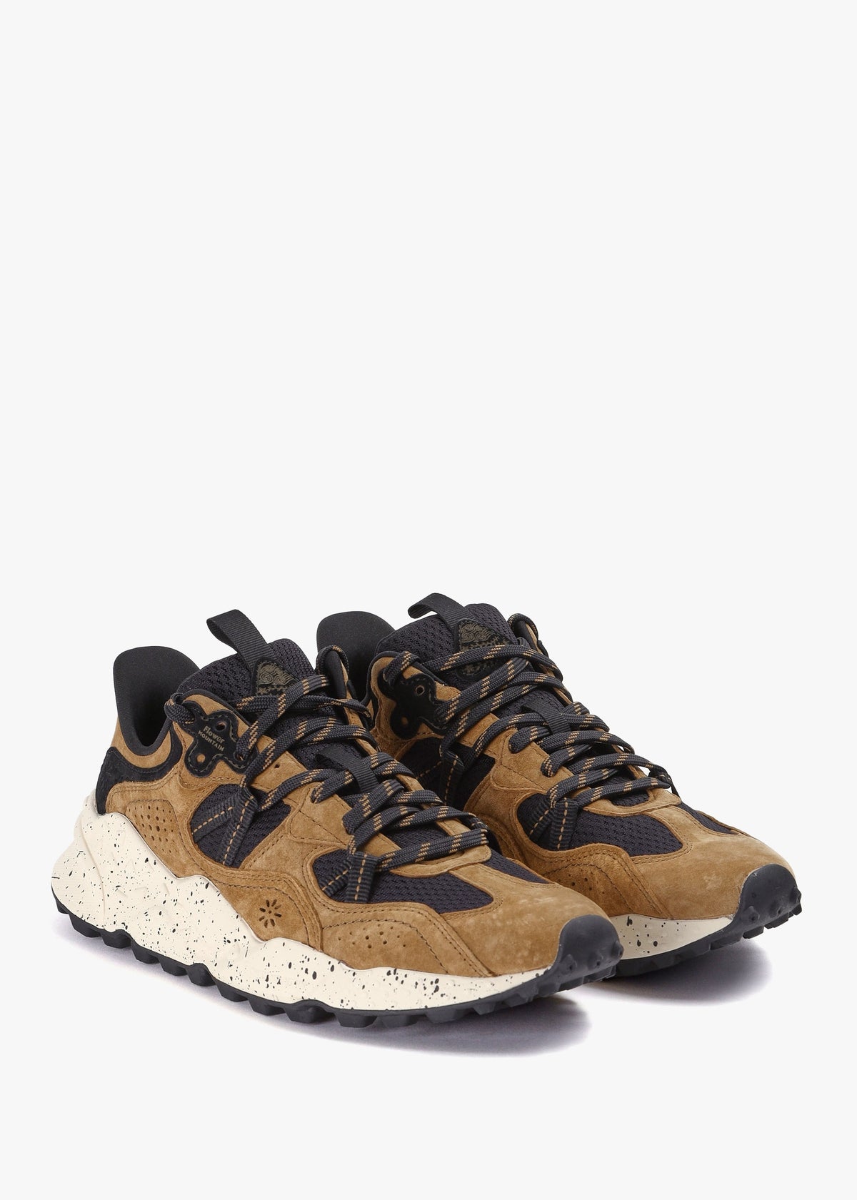 Men's Tiger Hill Brown Suede/Nylon Mesh Trainers