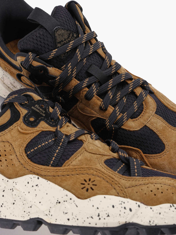 Men's Tiger Hill Brown Suede/Nylon Mesh Trainers