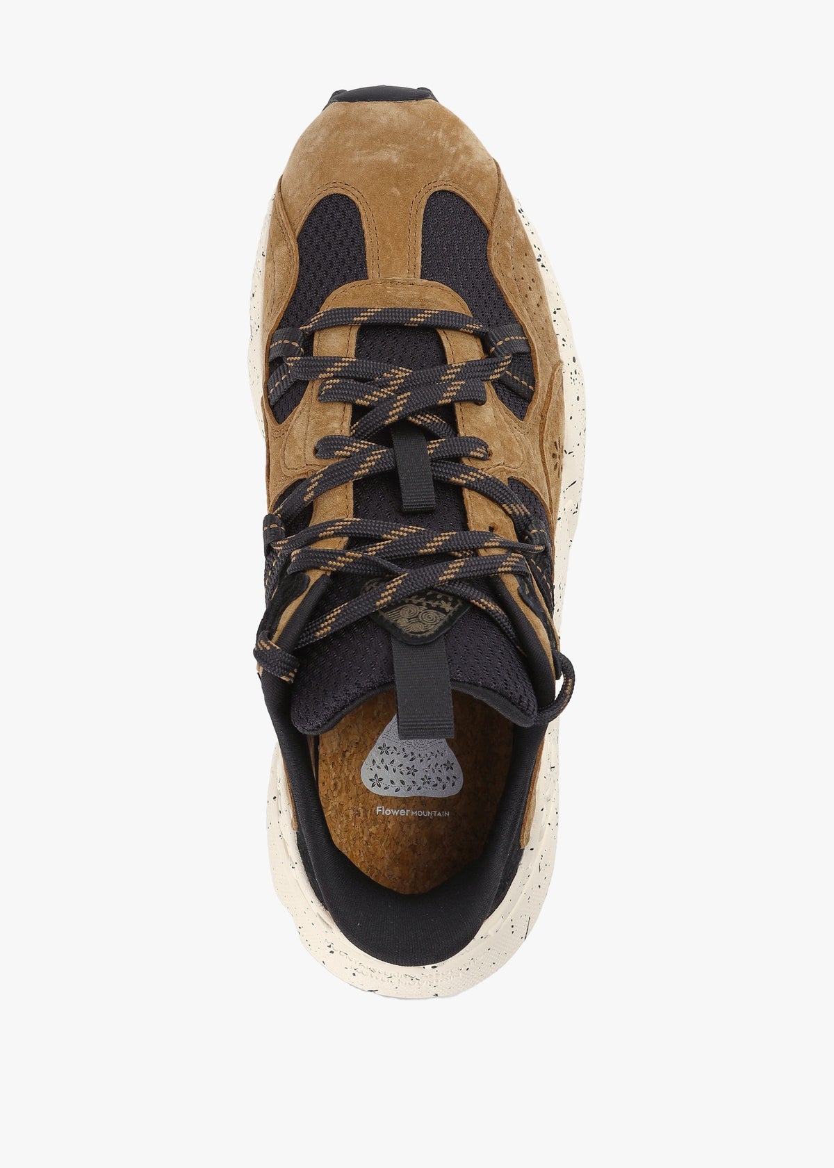 Men's Tiger Hill Brown Suede/Nylon Mesh Trainers